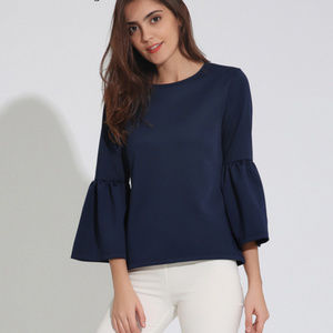 FLARE BLOUSE
